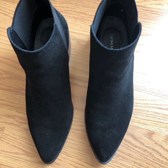 chinese laundry finn bootie white